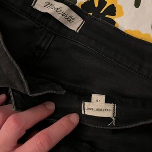 Madewell Cali Demi Boot jeans